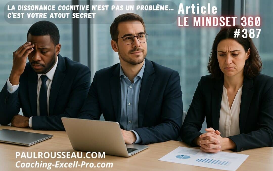 La Dissonance Cognitive n’est pas un problème… C’est votre Atout Secret