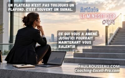 Un plateau n’est pas toujours un plafond. C’est souvent un signal.